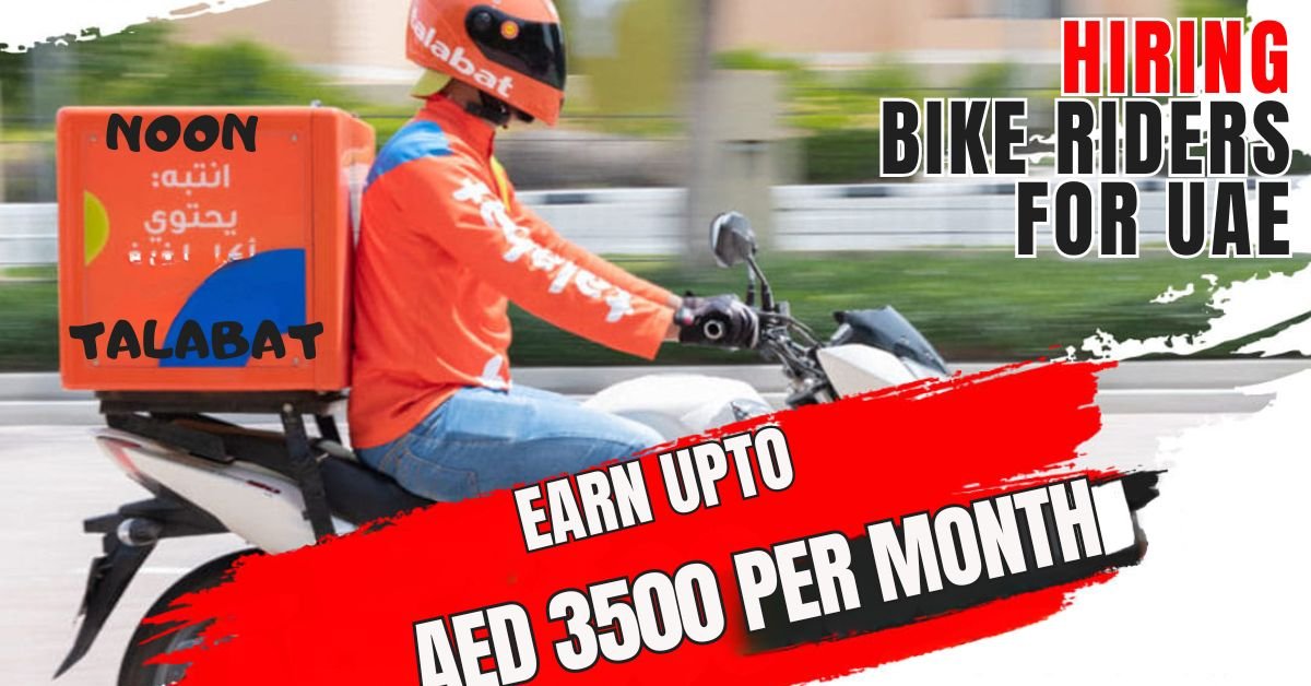Bike Riders Jobs in UAE